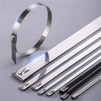 304 Stainless Hlau Cable Ties